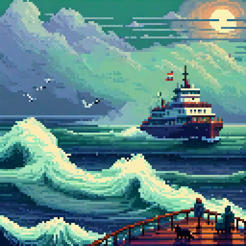 Salt and Engine Smoke