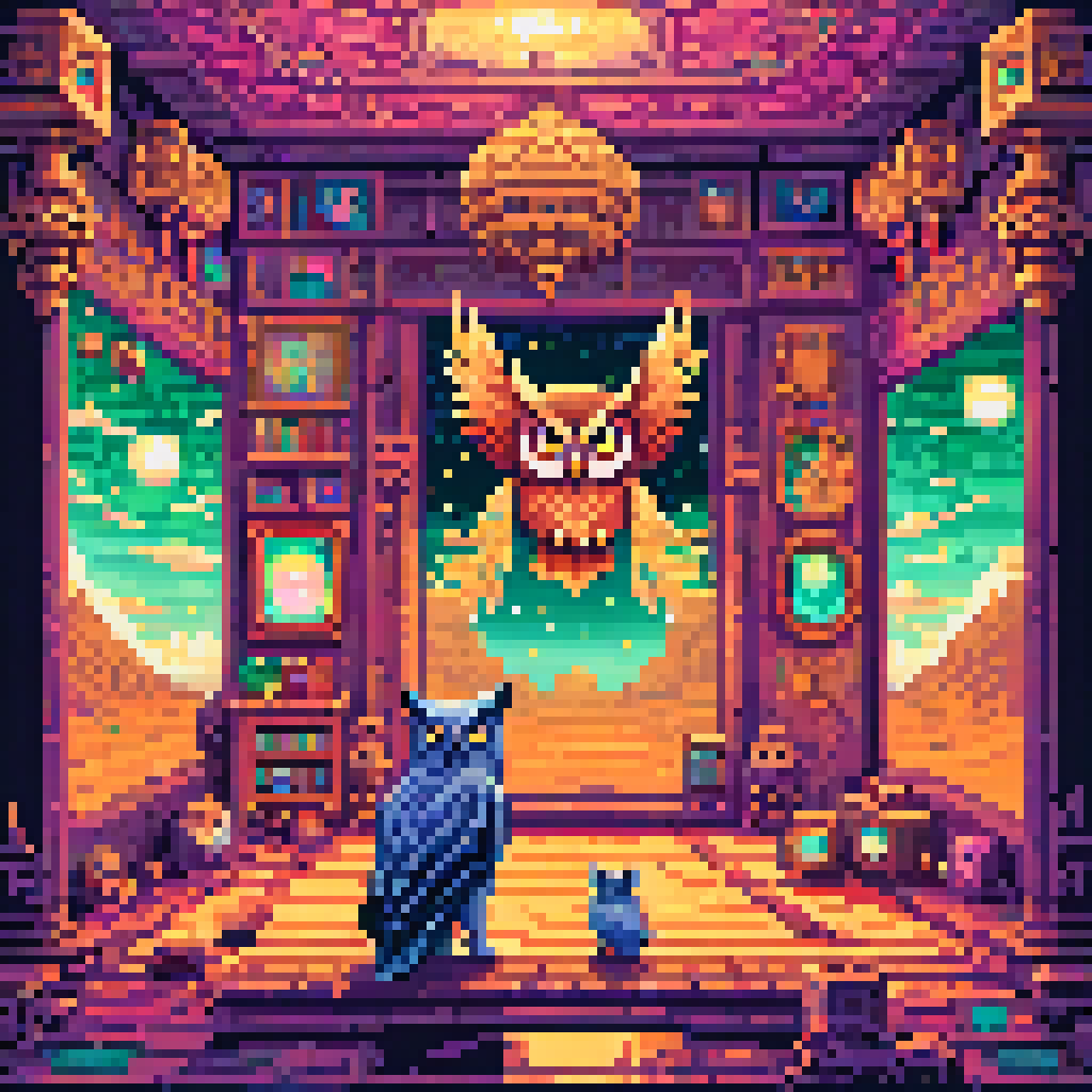 The reflection corridor shows me what I might have