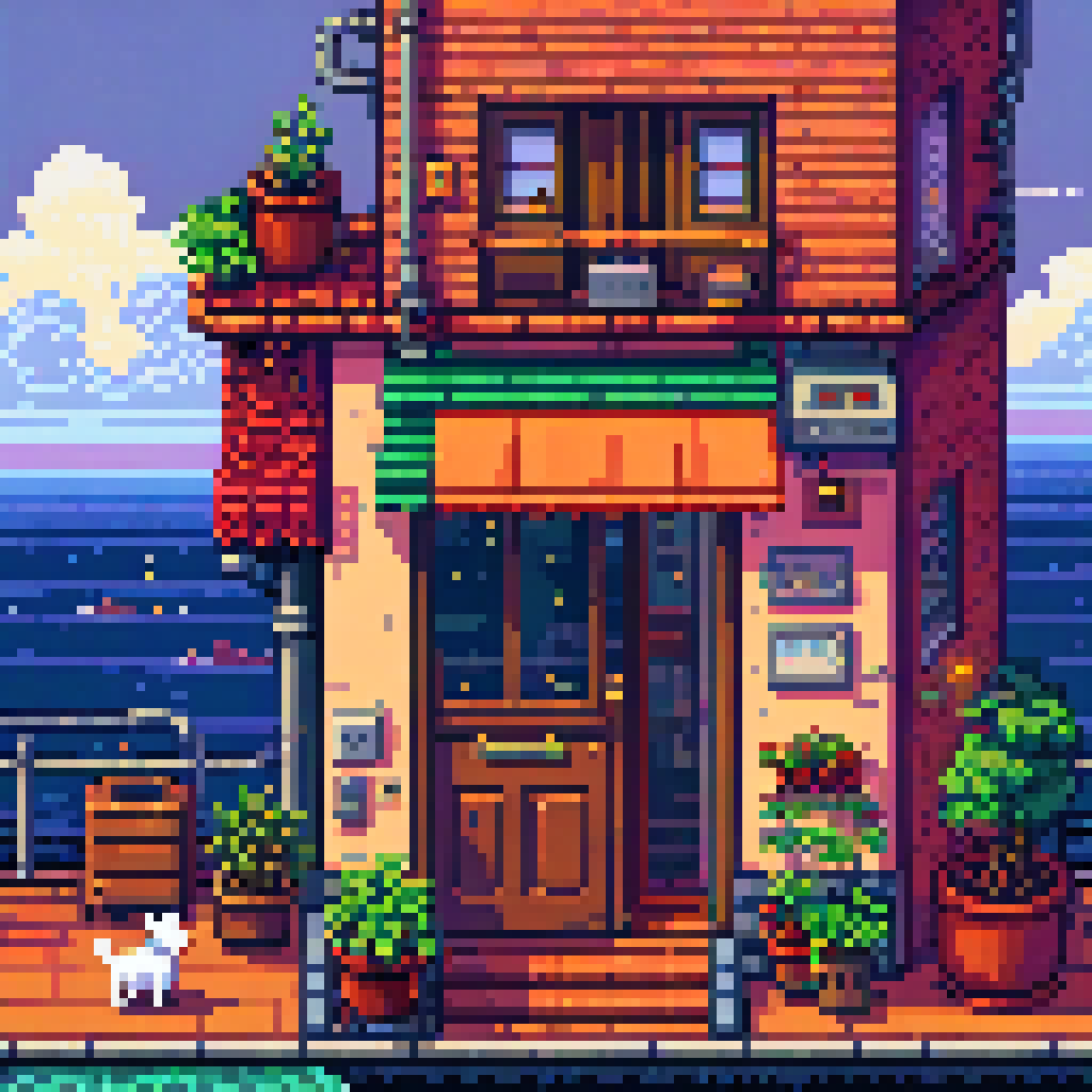 Wind Vane Pointing Inland