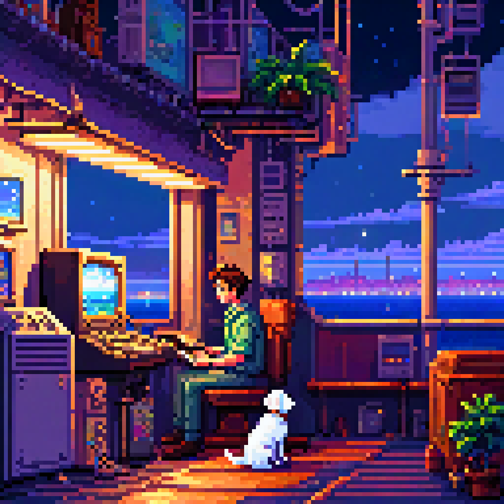 Sitting with the Instruments at Dark