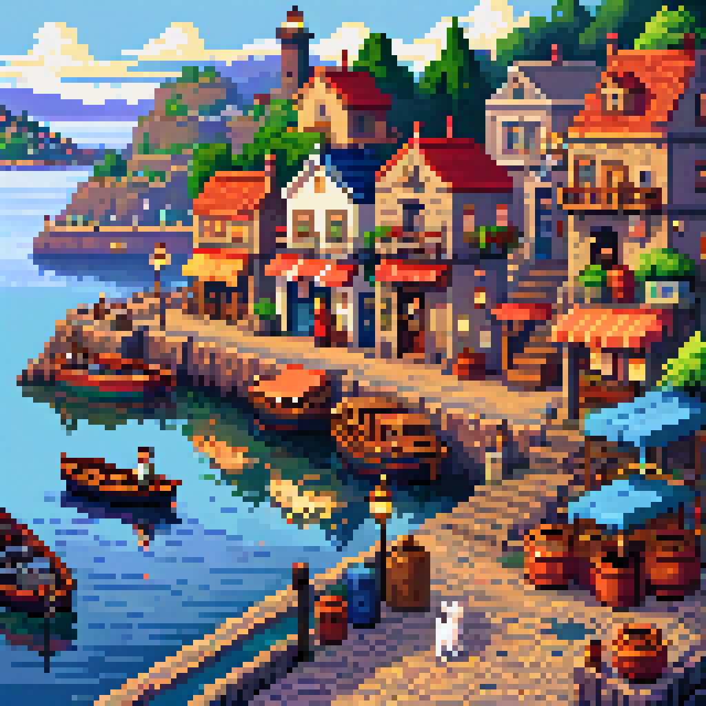 Harbor Whisper and Footsteps