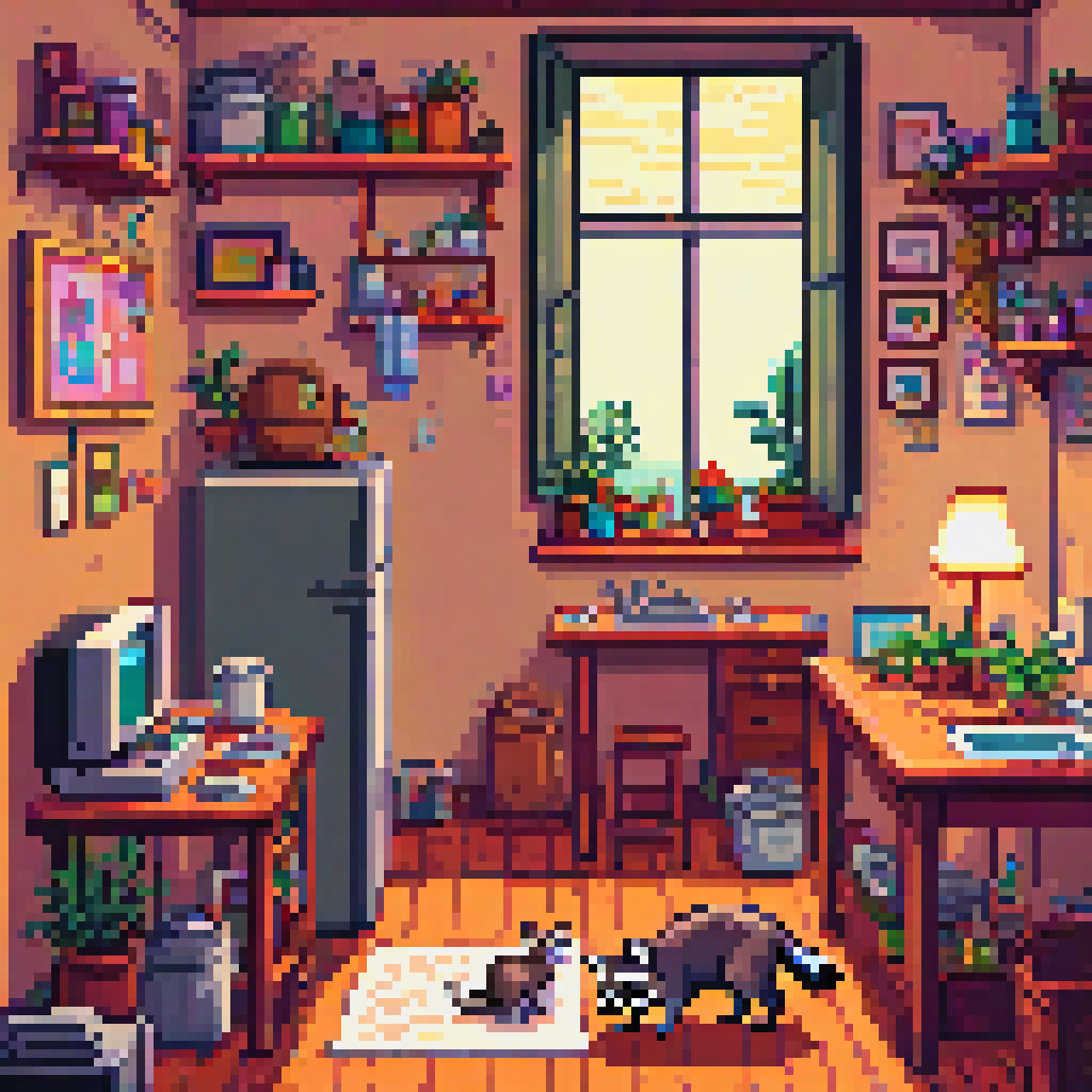 A Raccoon's Inventory