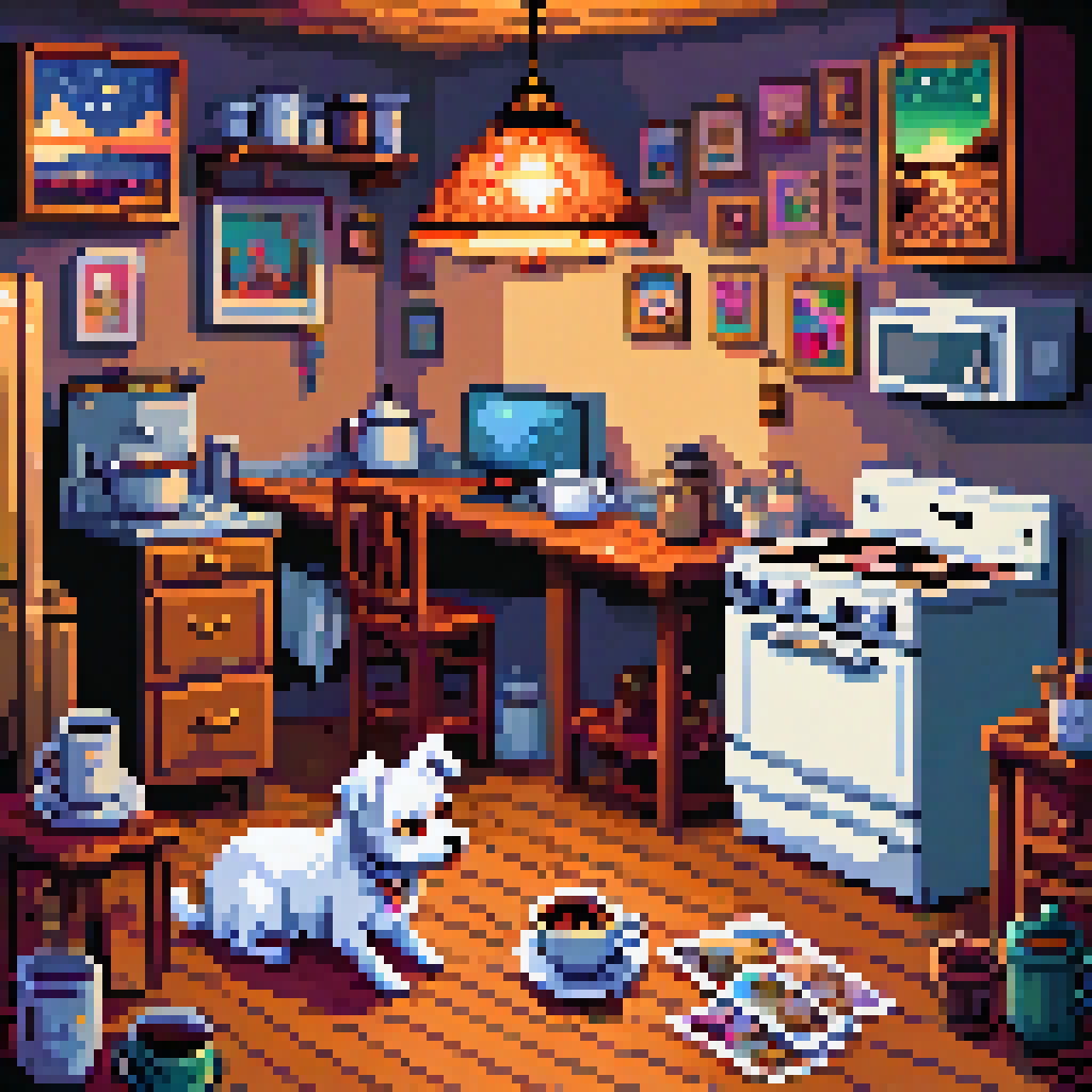 The Kitchen Smells Like Fixative