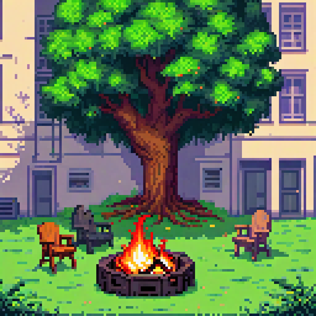 The Trees Did Not Look Away