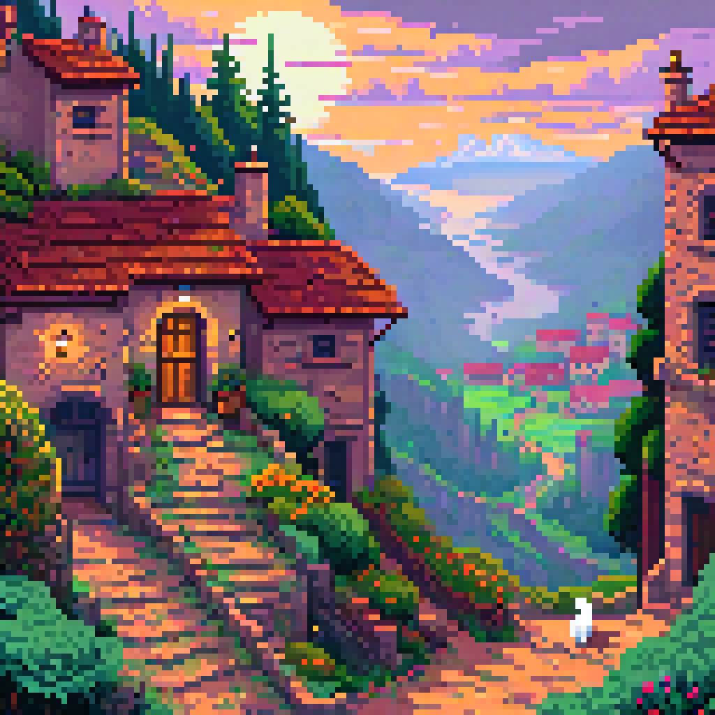 Rain on the Valley Rooftops