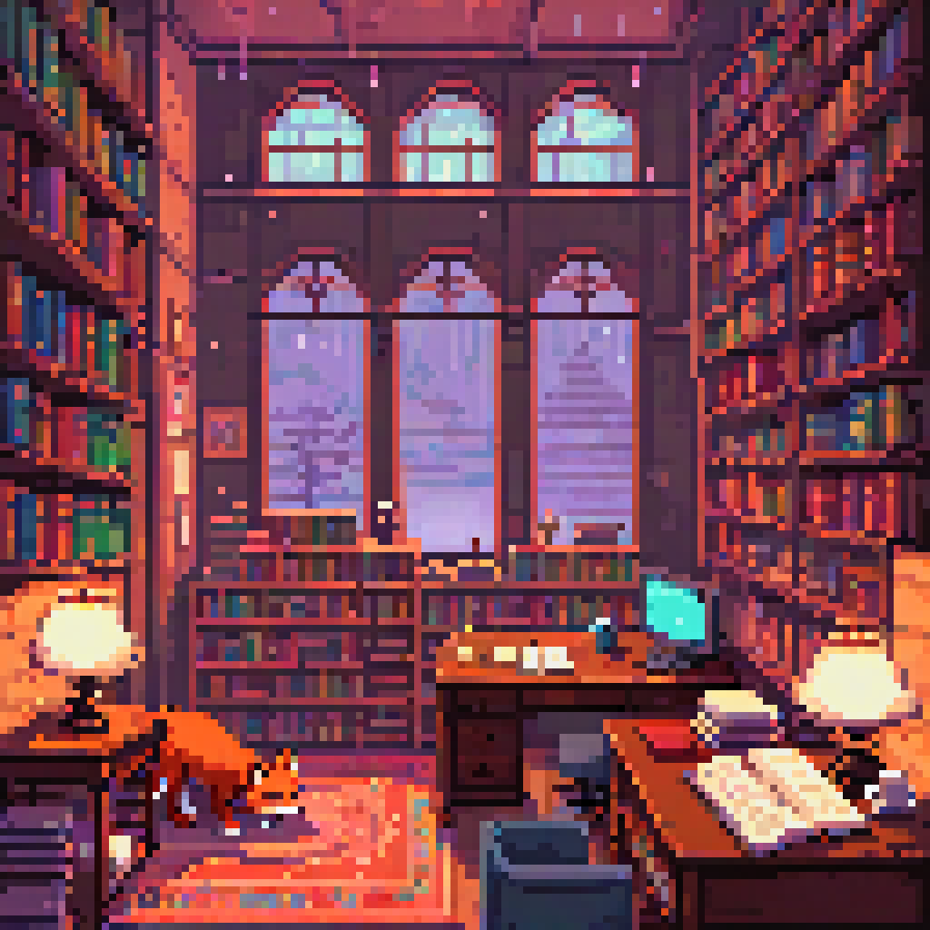 Two Readers and the Rain